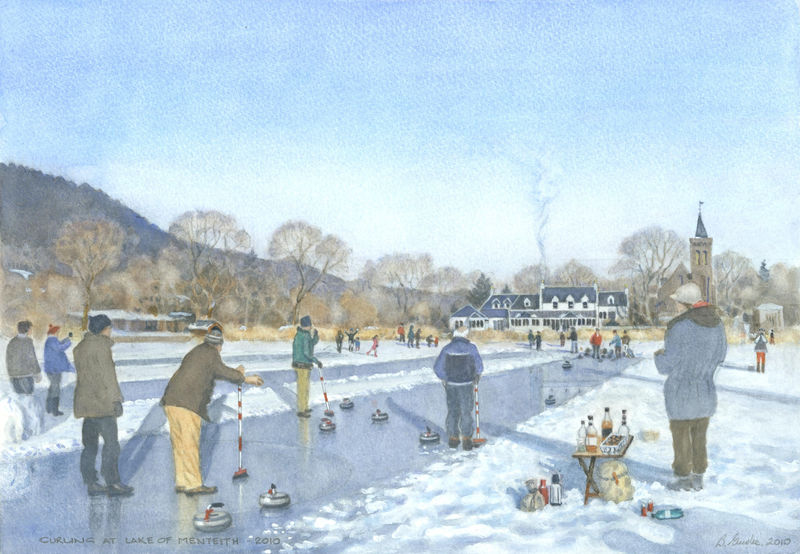 Curling at Mentieth