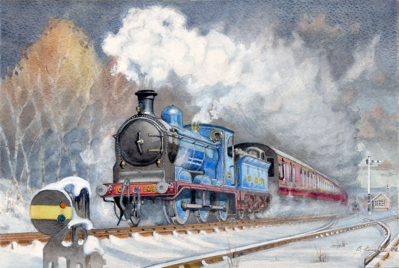 Strathspey Blue Train