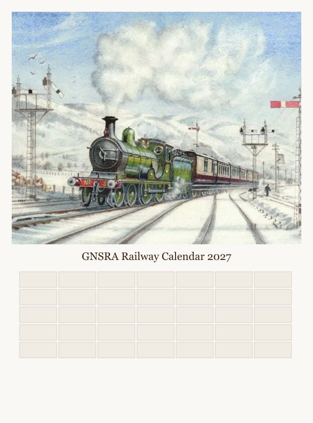 GNSRA wall calendar sample
